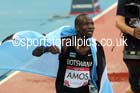 Nijel Amos (Botswana) after winning the 800 metres at the Commonwealth Games, Glasgow. Photo: David T. Hewitson/Sports for All Pics